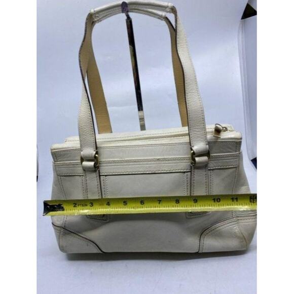 coach leather white shoulder bag - Picture 3 of 12
